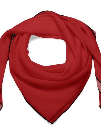 Crimson Red Scarf