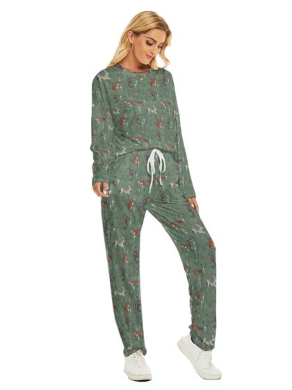 Ladies Pajama Set, design “Magical Forest”