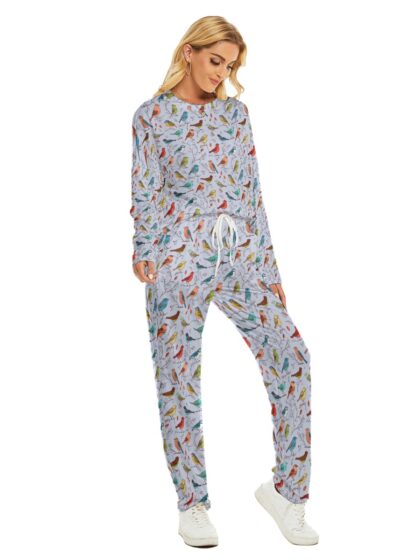 Ladies Pajama Set, design “Tweety Birds”