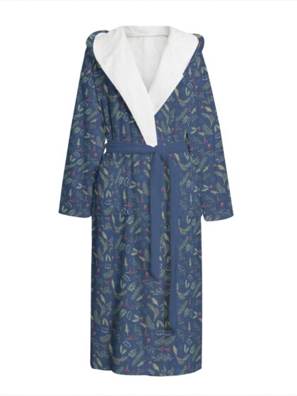 Flannel Robe, Winter Botanical