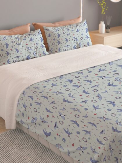 Duvet Cover Set 125 gsm, design Sparrow