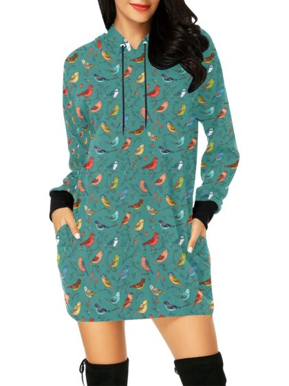 Hoodie Mini Dress, Tweety Birds