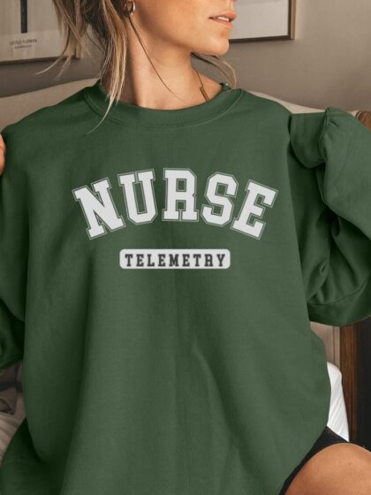 Telemetry Nurse Unisex Sweatshirt