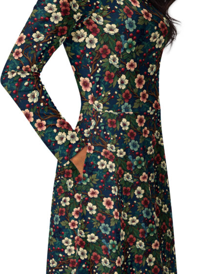 Sweet Blossoms Midi Dress