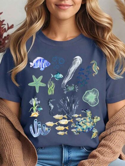 Under The Sea Comfort Colors Unisex T-shirt