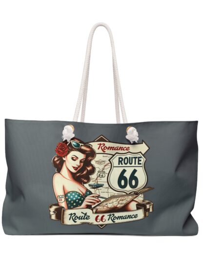 Vintage Route 66 Weekender Bag