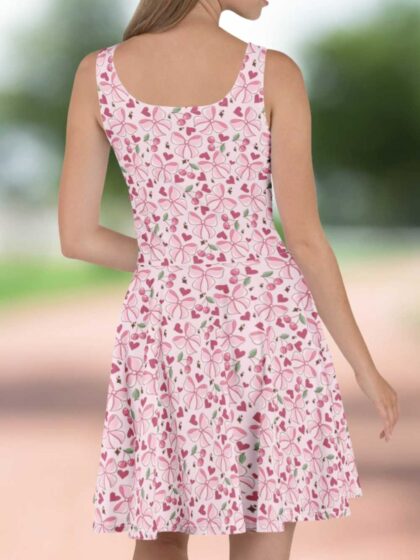 Cherry Coquette Skater Dress