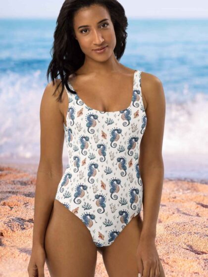 Seahorse One-Piece Swimsuit