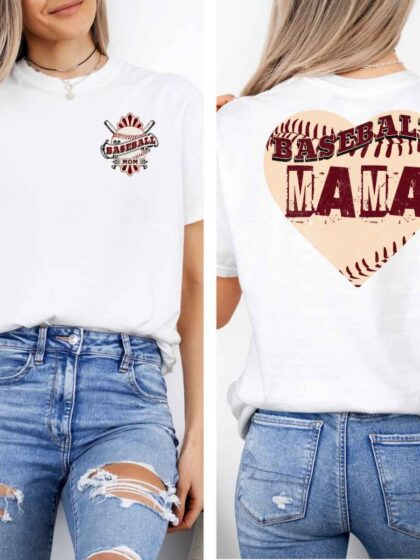 Baseball Mama Comfort Colors T-shirt