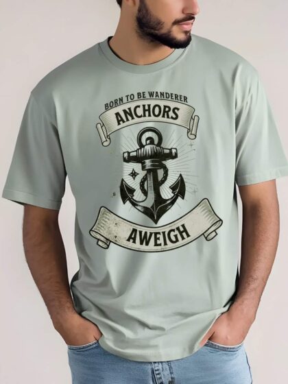Anchors Aweigh Comfort Colors T-shirt