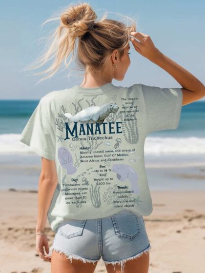 Manatee Comfort Colors T-shirt