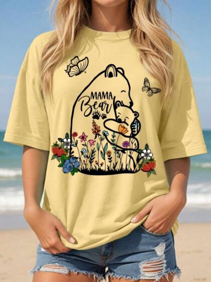 Mama Bear Comfort Colors T-shirt