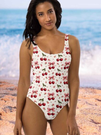 Cherry One-Piece Swimsuit