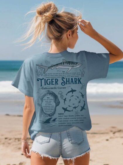 Tiger Shark Comfort Colors T-shirt