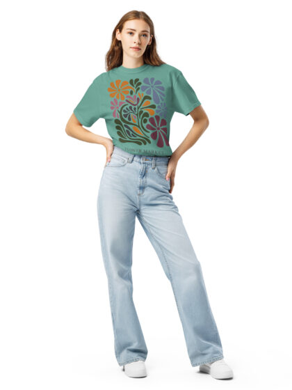Boho Flowers #1 Comfort Colors T-shirt