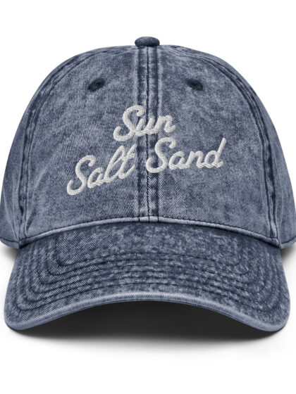 Sun Salt Sand Vintage Cotton Twill Cap
