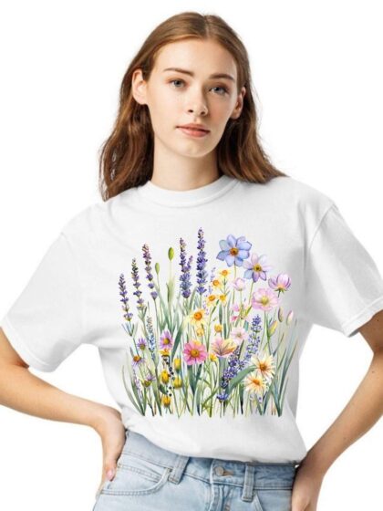 Wildflower Meadow Comfort Colors T-shirt
