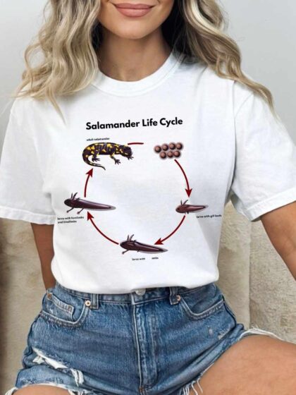 Salamander Life Cycle Comfort Colors T-shirt