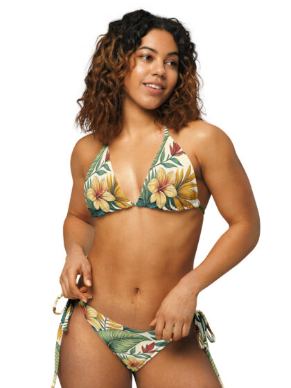 Island Blossoms String Bikini